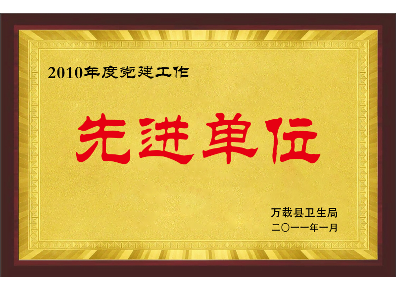 2010年度先進單位